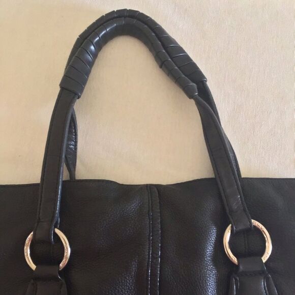 Large Tosha Blu Black Leather Purse - Picture 5 of 9